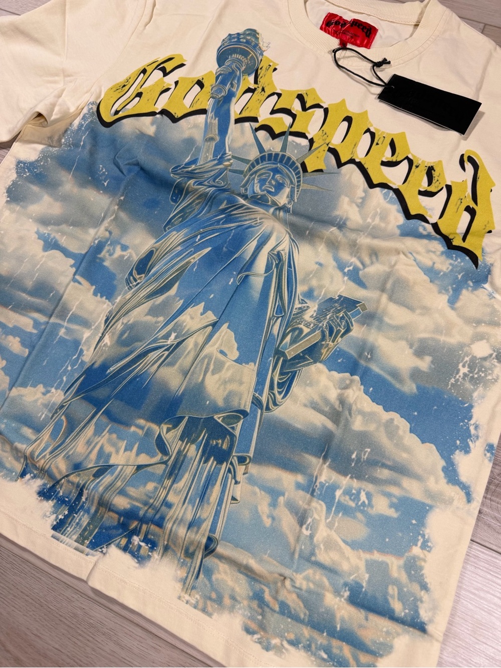 Godspeed Chrome Liberty T-Shirt tee medium - Picture 5 of 9